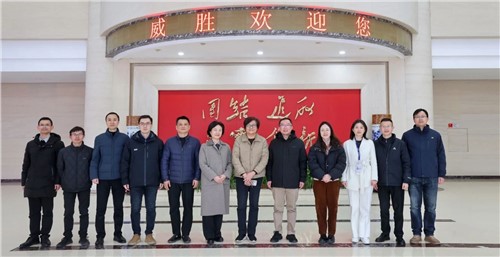 清華大學質量與可靠性研究院與湖南省市場監督管理局領導一行蒞臨威勝調研交流